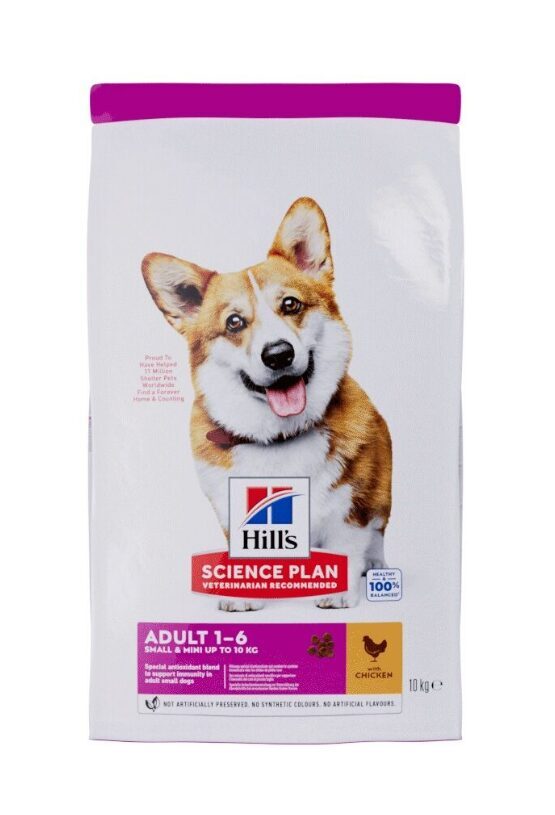 HILLS SP SUŅU SAUSĀ B SM/MINI VISTA 10KG