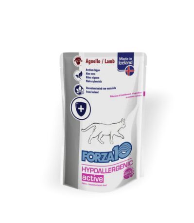 Forza10 Hypoallergenic ActiWet konservi kaķiem ar jēru 100g