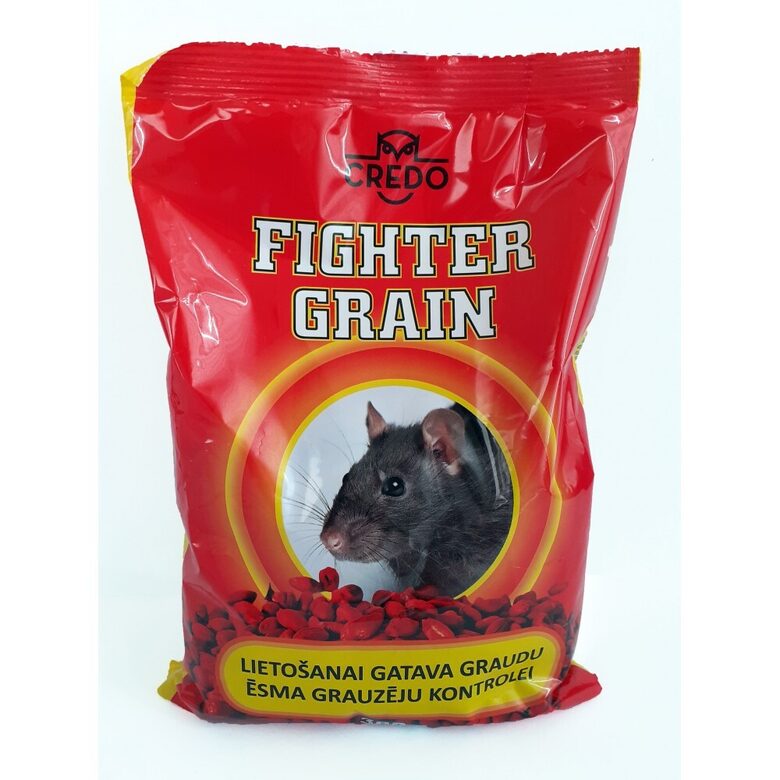 FIGHTER GRAIN graudi Peļu, žurku inde 300g