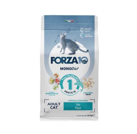 Forza10 MonoDiet kaķiem ar zivi 1,5kg