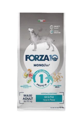 Forza10 MonoDiet Maxi Adult ar zivi 12 kg