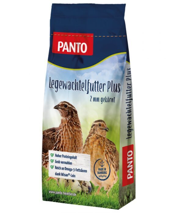 PANTO® Legewachtelfutter PLUS, 10 kg