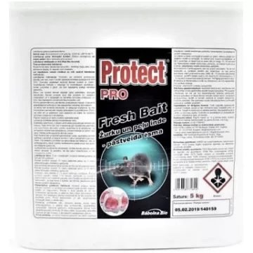 PROTECT pastveida inde pret pelēm/žurkām, Bromad. 0,05g/kg 5kg