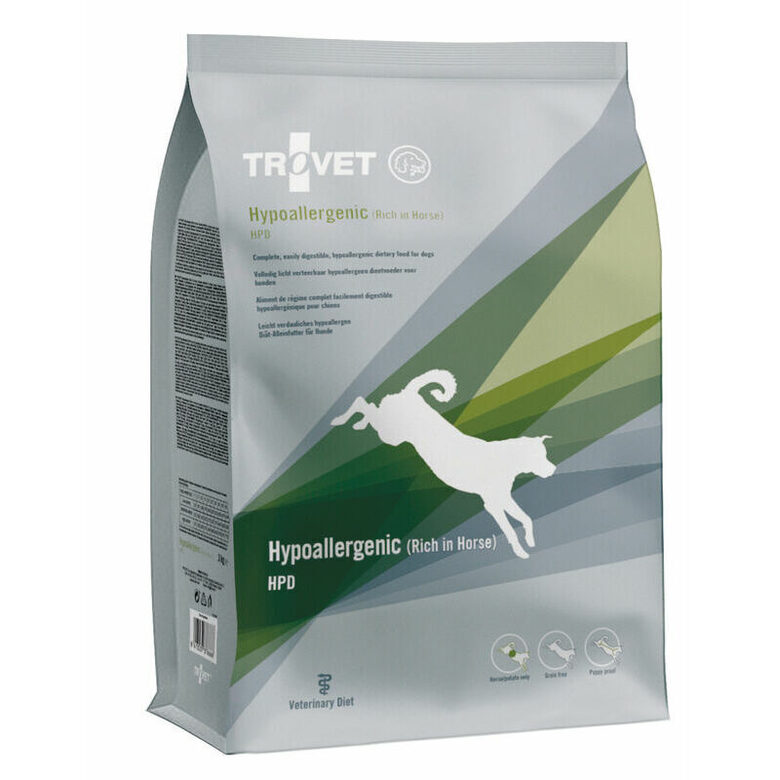 Trovet Hypoallergenic (Rich in Horse) dog 3 kg HPD