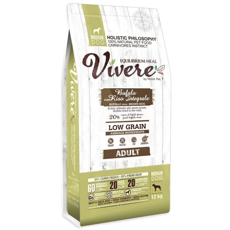 VIVERE Medium Adult Buffalo 12 kg