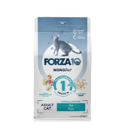 Forza10 MonoDiet kaķiem ar zivi 1,5kg
