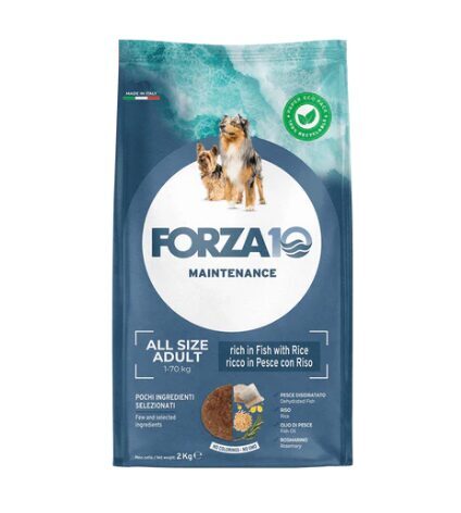 Forza10 Maintenance ALL SIZE ADULT ar zivīm un rīsiem 2kg