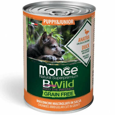 Monge BWild chunkies in gravy Puppy