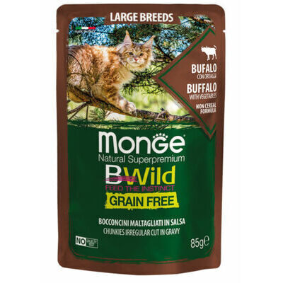 MONGE BWILD pouches Cat Large Breed