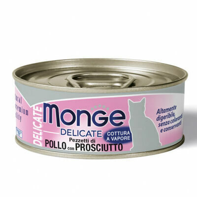 Monge Delicate Chicken with ham 80