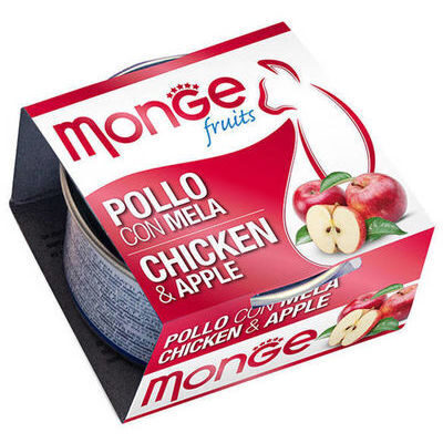 Monge Fruits Chicken & Apple 80