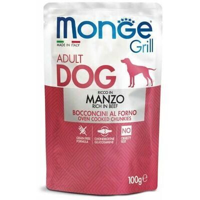 Monge Grill Pouch Beef 100 g