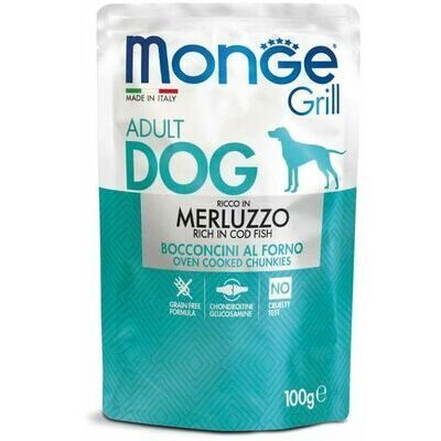 Monge Grill Pouch Cod Fish 100