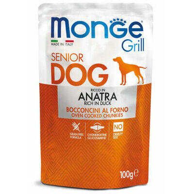 Monge Grill Pouch SENIOR Duck 100