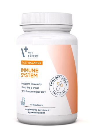 IMMUNE SYSTEM SUŅI/KAĶI KAPS N50 Vet Expert
