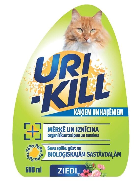 URI-KILL KAĶIEM/KAĶĒNIEM ZIEDI 500ML