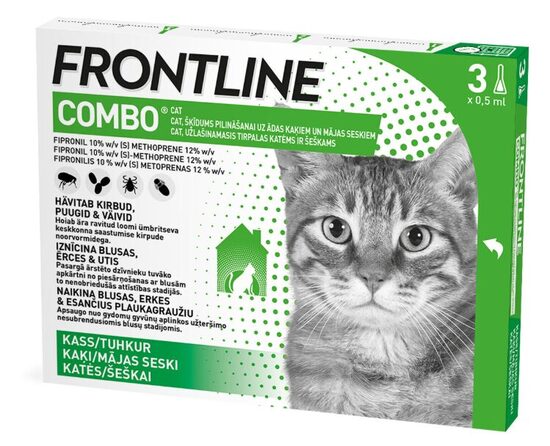 FRONTLINE COMBO SPOT-ON CAT N3 KAĶIEM