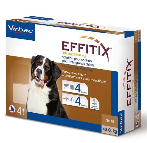 EFFITIX 402 mg/3600 mg (40-60 kg) suņiem N4