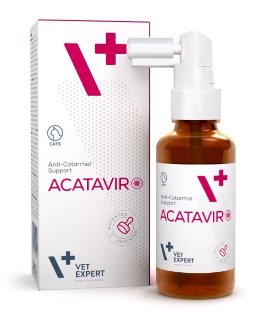 ACATAVIR 30ML KAĶIEM Vet Expert