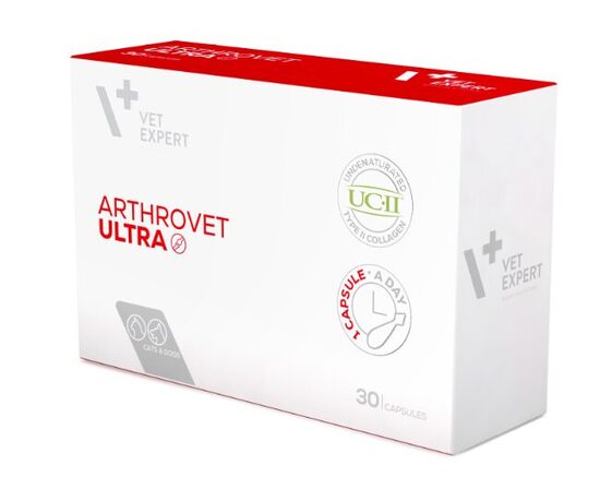 ARTHROVET ULTRA KAPS N30 SUŅIEM/KAĶIEM Vet Expert