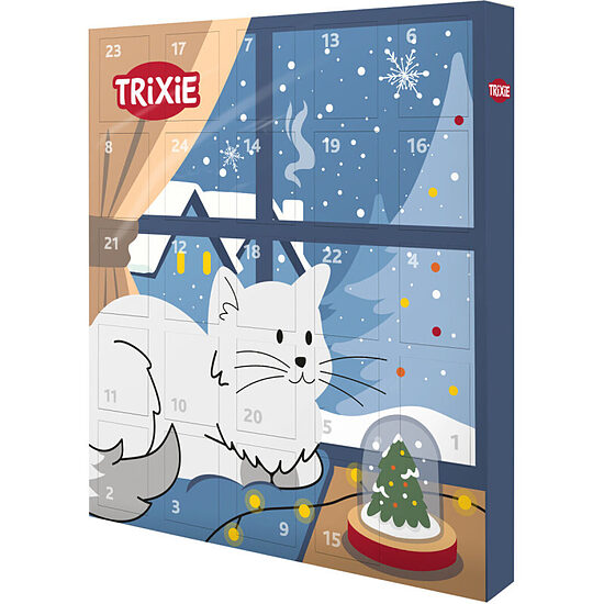 Xmas Advent calendar for dogs ADVENTES KALENDĀRS 30*34*3.5 cm kaķiem