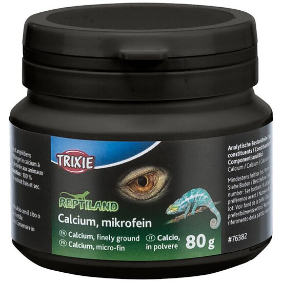 Trixie Calcium, microfine 80g Papildbarība reptiļiem