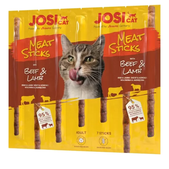 Josera JosiCat Meat Sticks Beef&Lamb N7 x 20