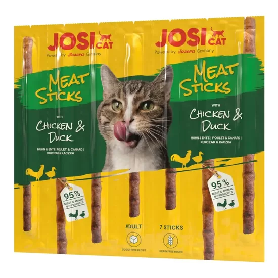 Josera JosiCat Meat Sticks Chicken&Duck N7 x 20