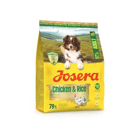 Josera SP suņiem A/S Adult with Chicken&Rice 900 g (Poultry-Menu)