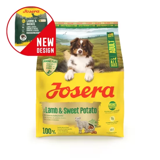 Josera Adult with Lamb&Sweet Potato 900 g (Lamb&Batate)