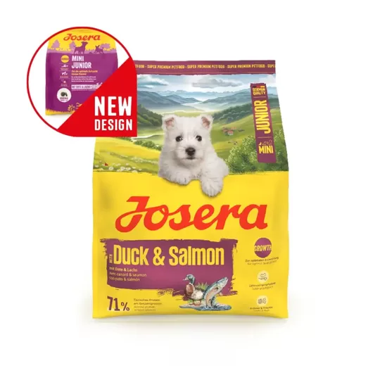 Josera SP suņiem Mini Junior with Duck&Salmon 3 kg (MiniJunior)