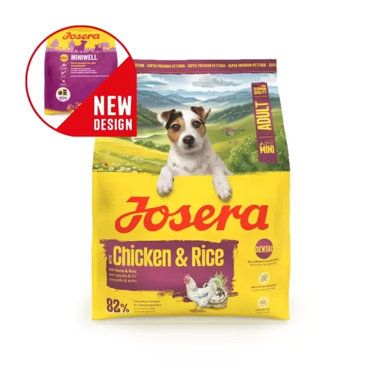Josera SP suņiem Mini Adult with Chicken&Rice 3 kg (Miniwell)