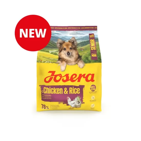 Josera SP suņiem Mini Senior with Chicken&Rice 3 kg