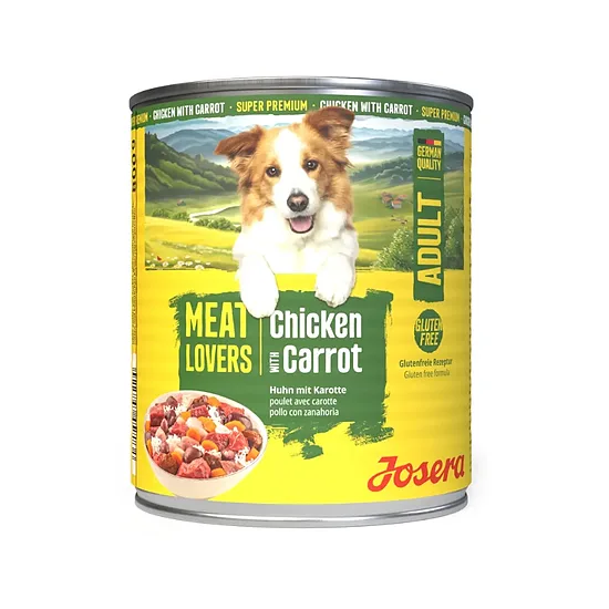 Josera Meat Lovers Menu Chicken with Carrot 800g