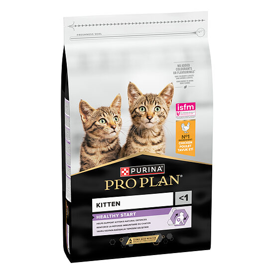PRO PLAN HEALTHY START sausā barība kaķēniem (vista) 10kg
