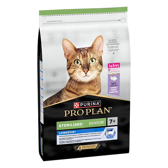 PRO PLAN DELICATE sausā barība kaķiem (tītars) 1,5kg
