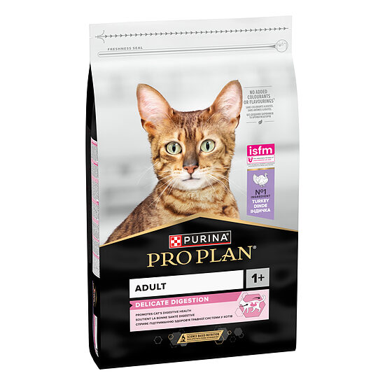 PRO PLAN DELICATE sausā barība kaķiem (tītars) 10kg