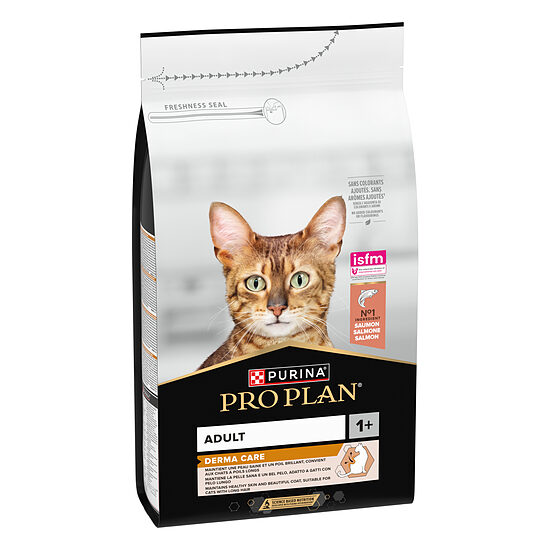 PRO PLAN DERMA CARE sausā barība kaķiem (lasis) 1,5kg