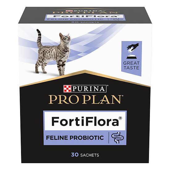 PRO PLAN FortiFlora ar probiotiku piedeva kaķiem 30 x 1g