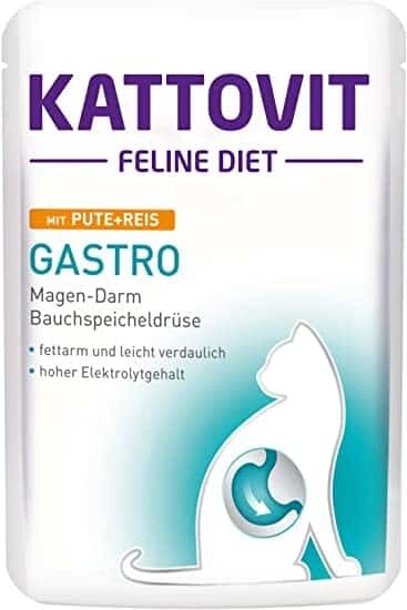 KATTOVIT Gastro Turkey&Rice - Konservi kaķiem ar tītaru un rīsiem 85g