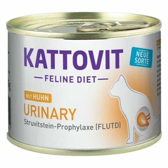 KATTOVIT Urinary Huhn/Chicken - Konservi kaķiem ar vistu 185g