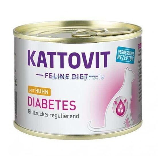 KATTOVIT Diabetes Huhn (vista) 185g