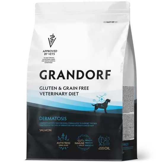 GRANDORF DERMATOSIS ADULT ALL BREEDS – SALMON  3 KG