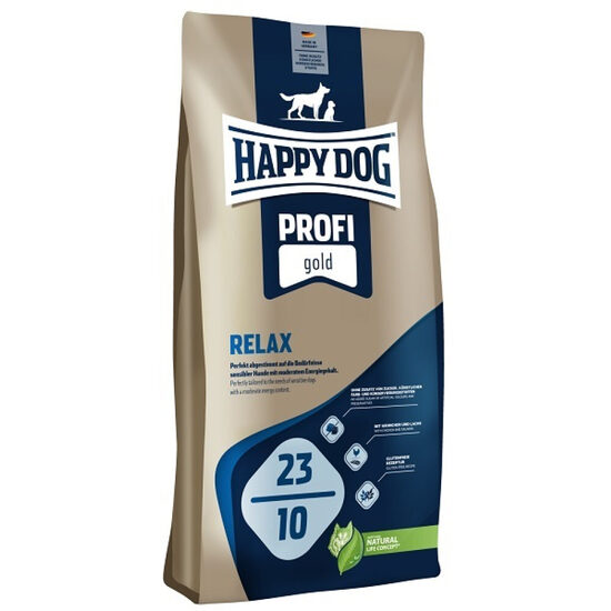 Happy Dog Profi Essential Gold Relax - 23/10 - sausā barība suņiem ar mājputnu & lasi 20 kg