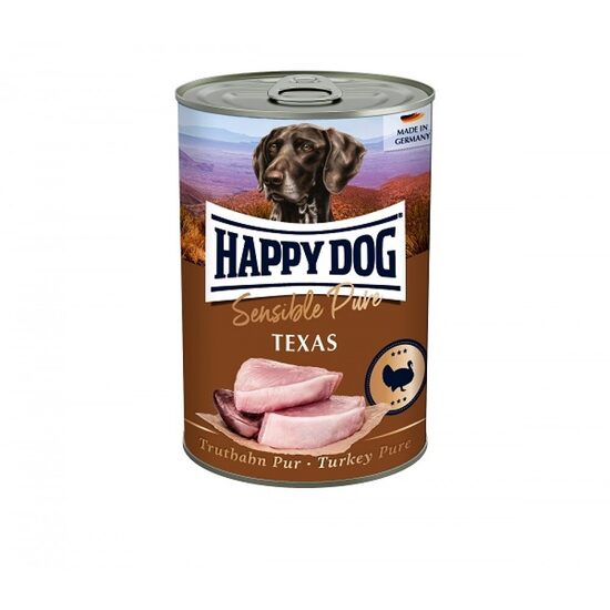 Happy Dog Sensible Pure Texas - Konservi suņiem 400 g