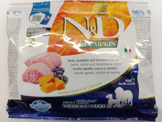 N&D Dog PARAUGS 100G
