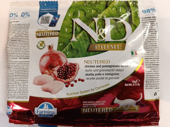 N&D Cat PARAUGS 50G