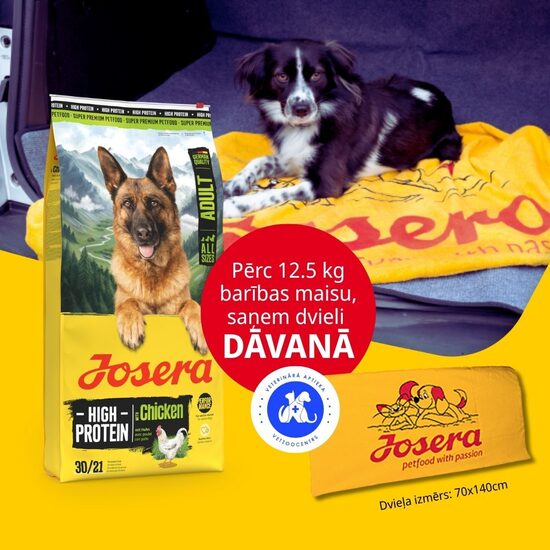 Josera High Protein Adult with Chicken 12.5 kg ( High Energy 12,5kg )