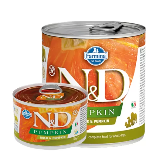 N&D DOG PUMPKIN DUCK ADULT 140G