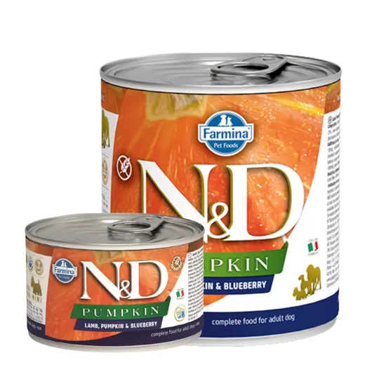N&D DOG PUMPKIN LAMB BLUEBERRY 285G